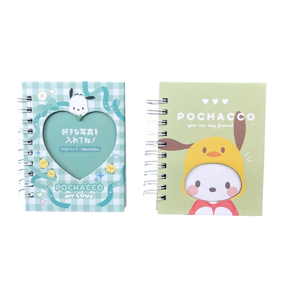 Sanrio Pochacco Mini Notebook Set of 2 Japan Exclusive 60 Page Kawaii Memo Book